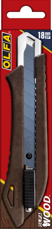 18mm Wood Composite Auto-Lock Utility Knife | WD-AL