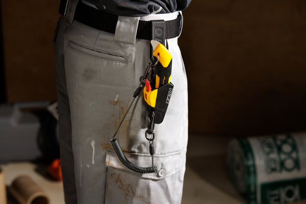 18mm Ratchet Lock Knife + Locking Holster (KH-1/L-5)