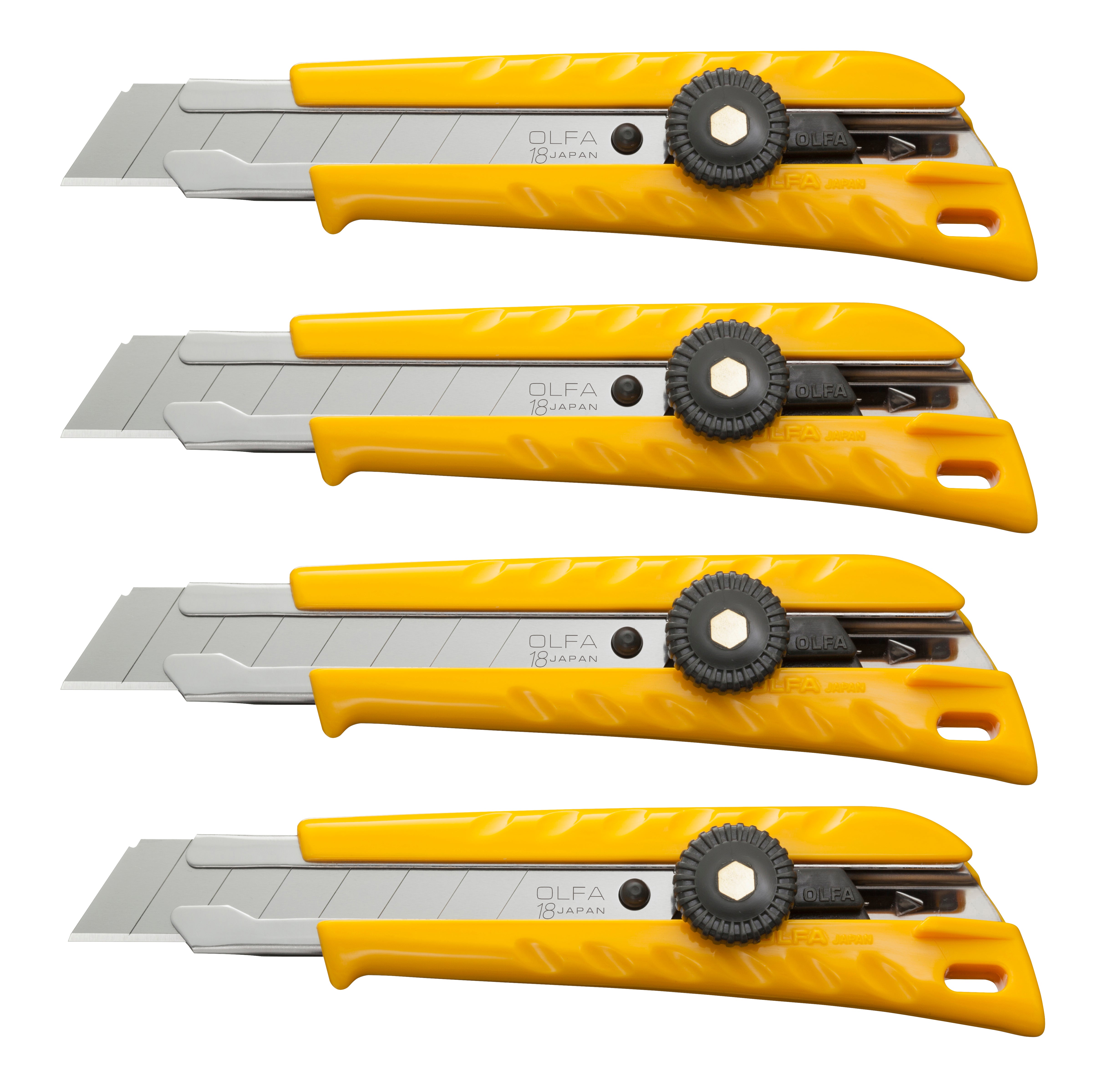 Classic Heavy Duty Ratchet-Lock Utility Knife, 4-Pack - OLFA.com