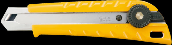 OLFA 18 mm L-1 / Sol Case Utilitaire de verrouillage à cliquet avec une lame solide