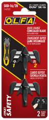Quick-Change Concealed Blade Replacement Head, 2pk & 10pk | SKB
