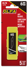 KB Multi-Purpose Art Blades, Pack of 5 or 25 - OLFA.com