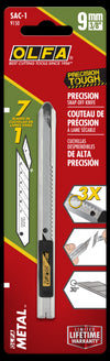 9mm SAC-1 Stainless-Steel Graphics Knife with 30-Degree Precision Blade