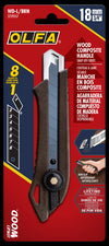 18mm WD-L Wood Composite Ratchet Lock Utility Knife