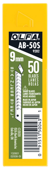 9mm AB-S Stainless Steel Snap Blades - 10 or 50 Pack