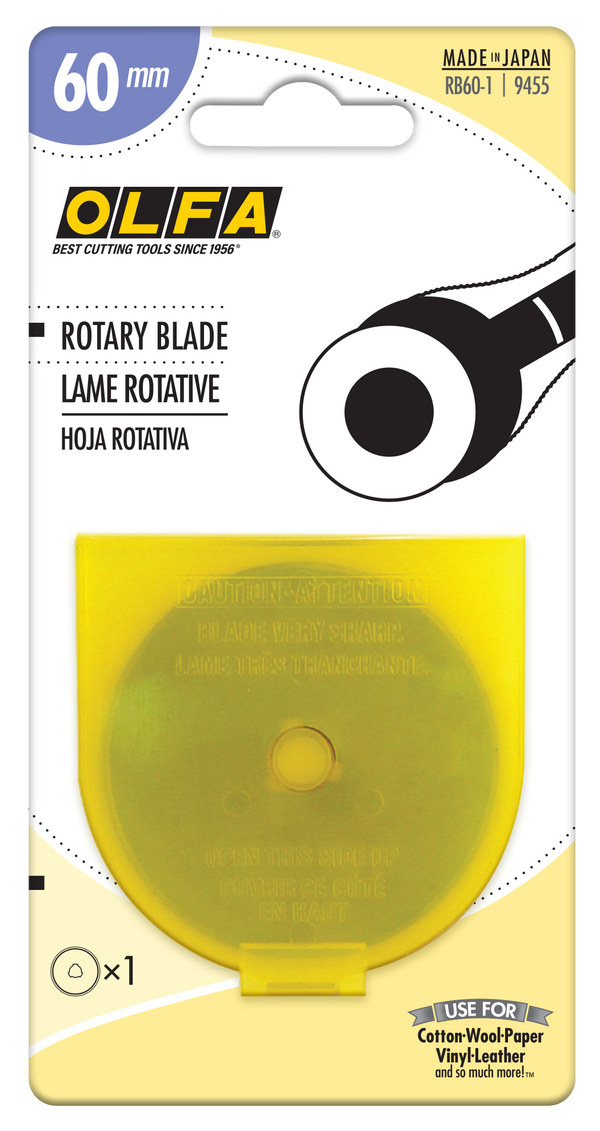 60mm RB60 Tungsten Steel Rotary Blade - OLFA.com