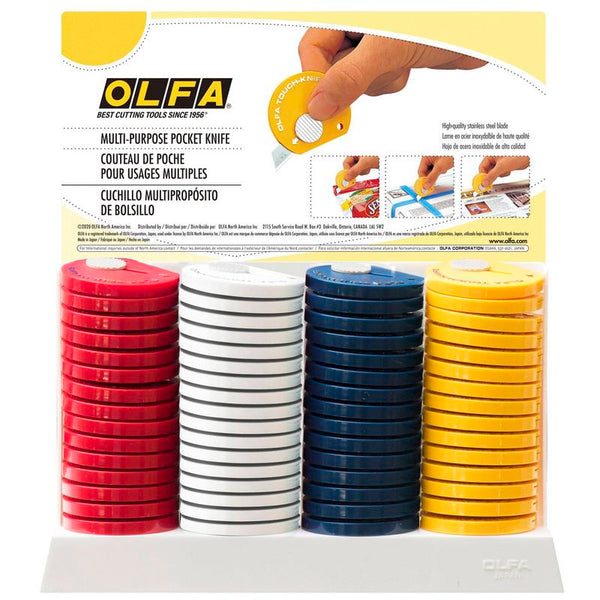 TK-4 Multi-Purpose Touch Knife - Yellow or Red - OLFA.com