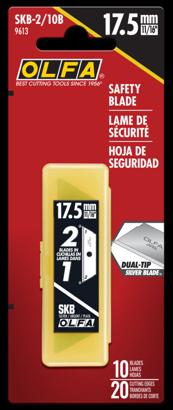 SKB-2 Dual-Edge Safety Blade - 5, 10, or 50 Packs - OLFA.com