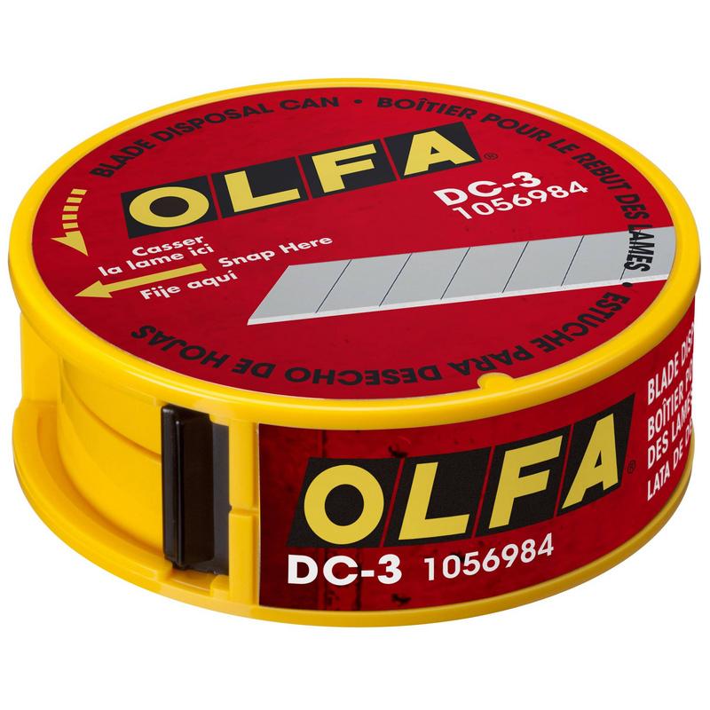 DC-3 Pocket-Size Blade Disposal Can - OLFA.com