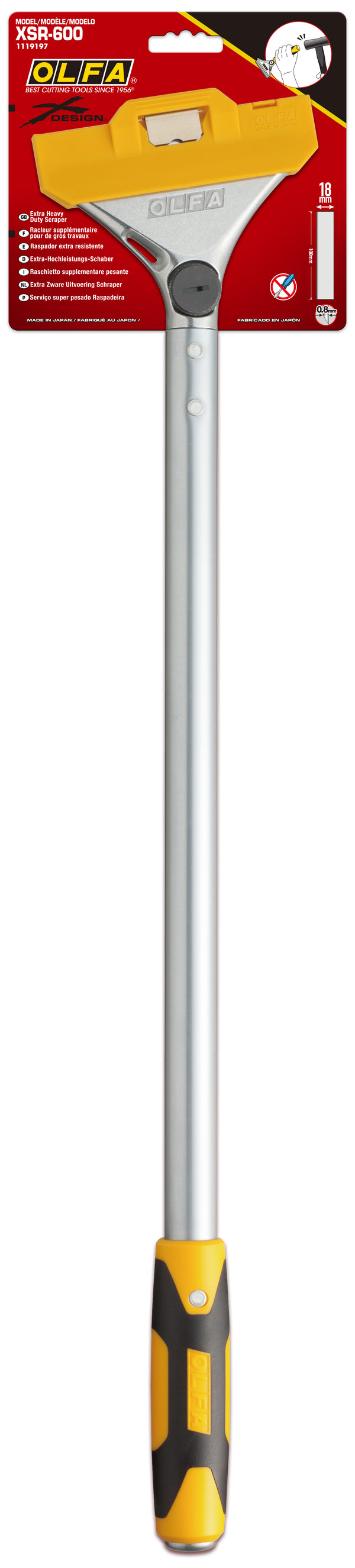 XSR-600 24" Extra Heavy-Duty Scraper - OLFA.com