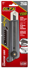 25mm NH-1 Rubber Grip Ratchet-Lock Utility Knife - OLFA.com