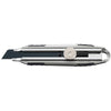 OLFA 18mm MXP-L Die-Cast Aluminum Handle Ratchet Heavy Duty Utility Knife with Ultra-Sharp Black Blade