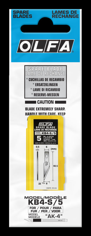 KB4-S #11 Precision Art Blade, 5 or 100 Pack - OLFA.com