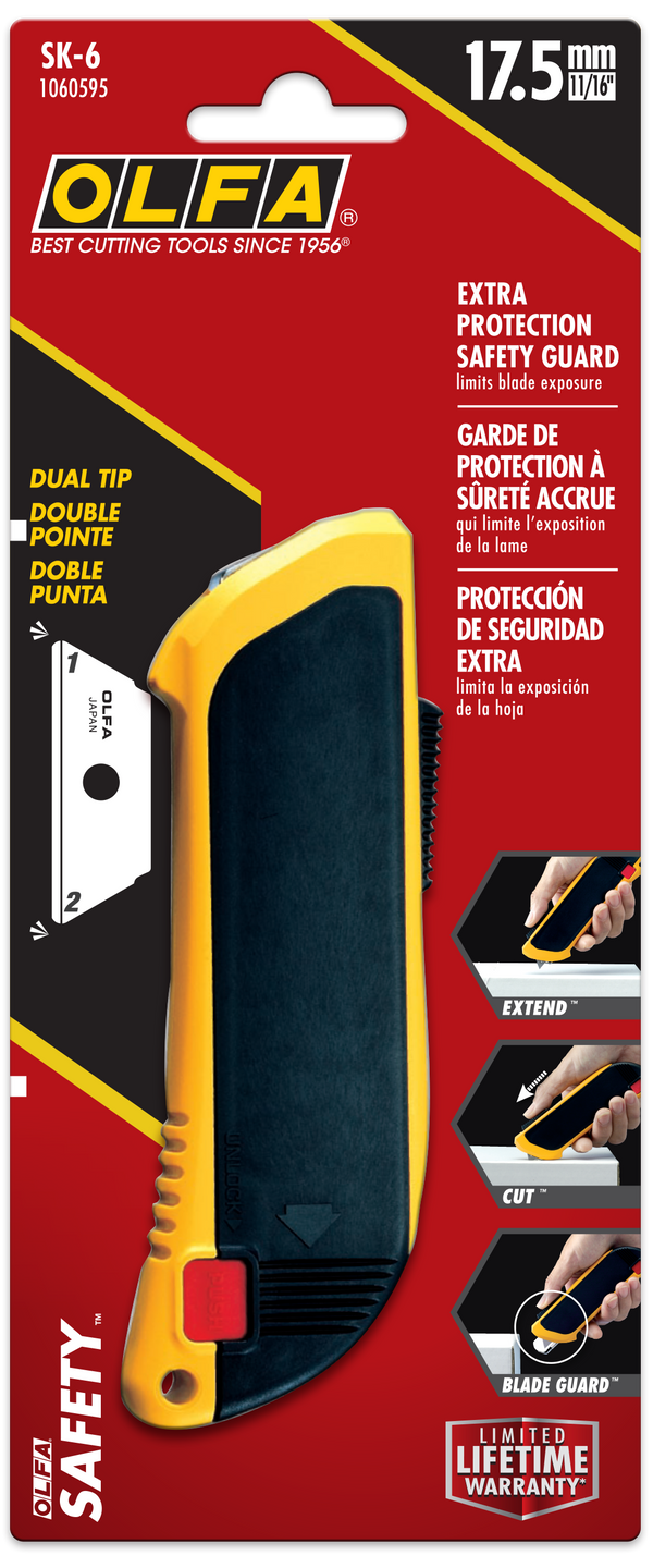 SK-6 Fully-Automatic Safety Knife with Blade Guard - OLFA.com