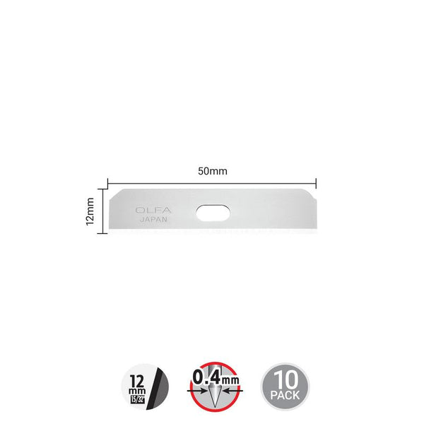 SKB-7 SK-7 Replacement Blade with 90° Slim Edge, Pack of 10 - OLFA.com