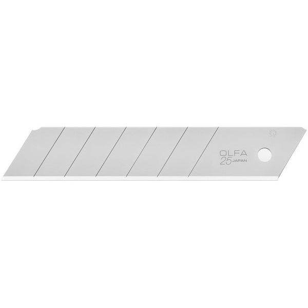 25mm HB Silver Snap Blade - 5, 20 or 40 Pack - OLFA.com