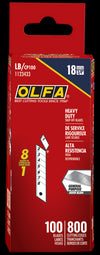 O L F A Olfa 5015 AB-50B 9mm Snap-Off Silver Blade,50-Pack (2pack)