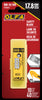 OLFA SKB-10 SK-10 Four-Position Safety Blade shown in packaging. Pack of 10 in  plastic storage case; 40 cutting edges in total.