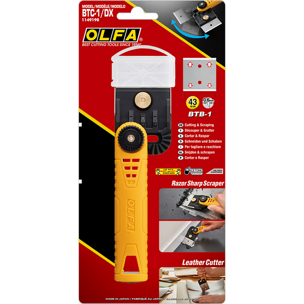 BTC-1/DX Multi-Purpose Scraper with Adjustable Head - OLFA.com