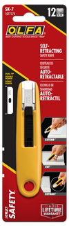 SK-7 Semi-Automatic Compact Self-Retracting Safety Knife - OLFA.com