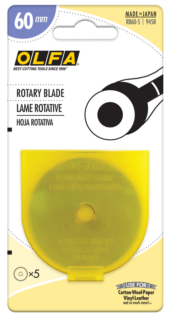 60mm RB60 Tungsten Steel Rotary Blade - OLFA.com