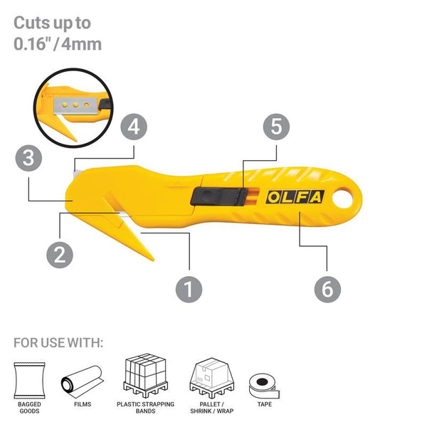 SK-10 Concealed Blade Safety Knife with Replaceable Blade - OLFA.com
