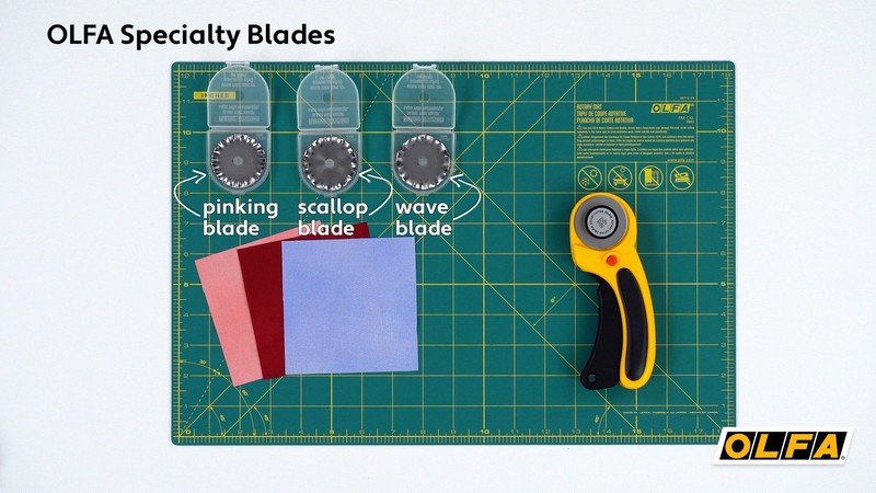 SCB45-1 Stainless Steel Scallop Blade, 1pk - OLFA.com