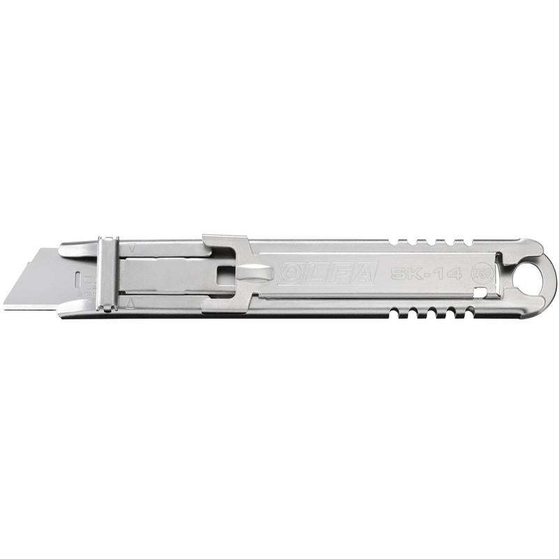 SK-14 Semi-Automatic Stainless Steel Self-Retracting Safety Knife - OLFA.com