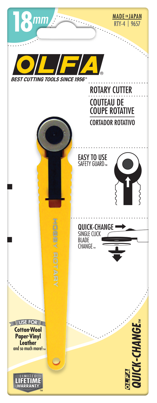 18mm RTY-4 Quick-Change Rotary Cutter - OLFA.com