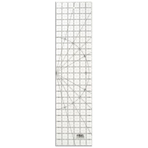 OLFA QR-6x24 6" x 24" Frosted Acrylic Ruler, acrylic ruler,frosted acrylic ruler
