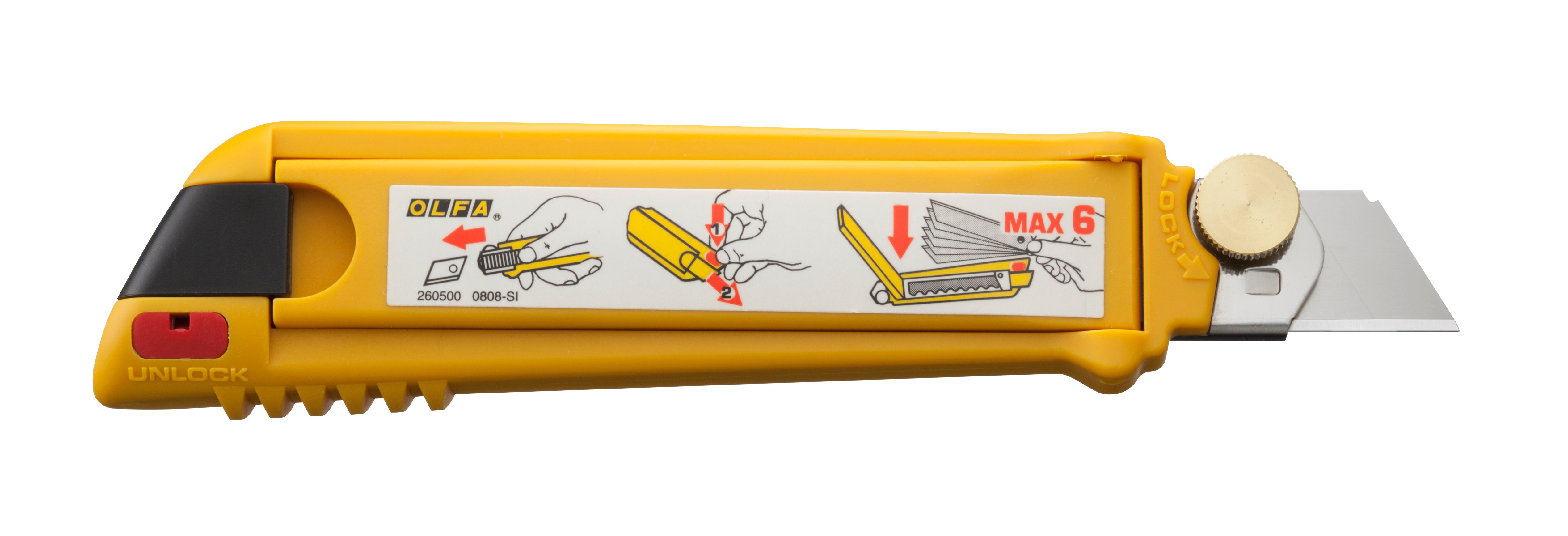 18mm PL-1 Pro-Load Multi-Blade Utility Knife with Auto-Load - OLFA.com