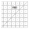 OLFA QR-6S 6 1/2" Square Frosted Acrylic Ruler, Non Slip,Gridlines For Accuracy And Precision