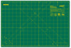 OLFA RM-CG 12" x 18" Green Double-Sided Self-Healing Rotary Mat, Rotary Mat, Self Healing Rotary Mat, Double Sided Rotary Mat