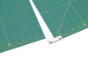 OLFA RM-CLIPS/2 23" x 70" Continuous Grid, Double-Sided, Self-Healing Rotary Mat Set, mats being connected