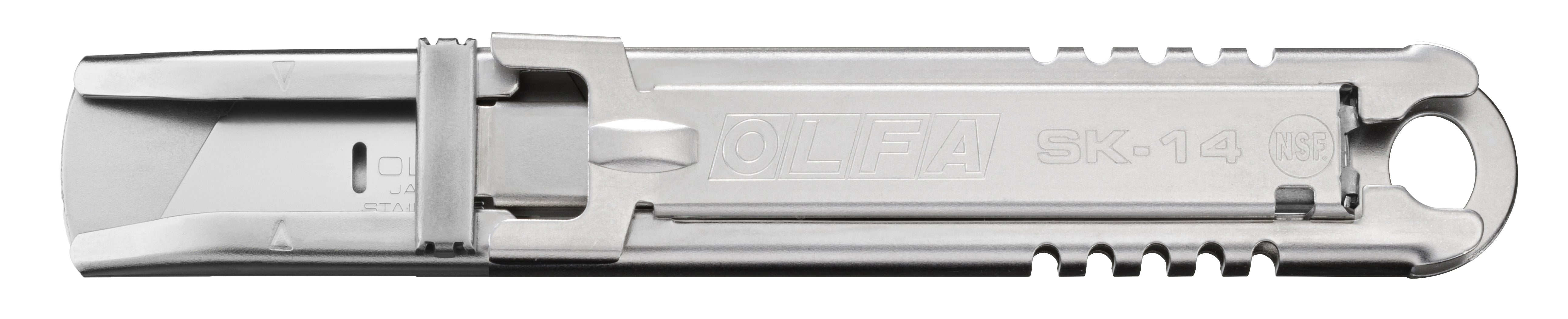 SK-14 Semi-Automatic Stainless Steel Self-Retracting Safety Knife - OLFA.com