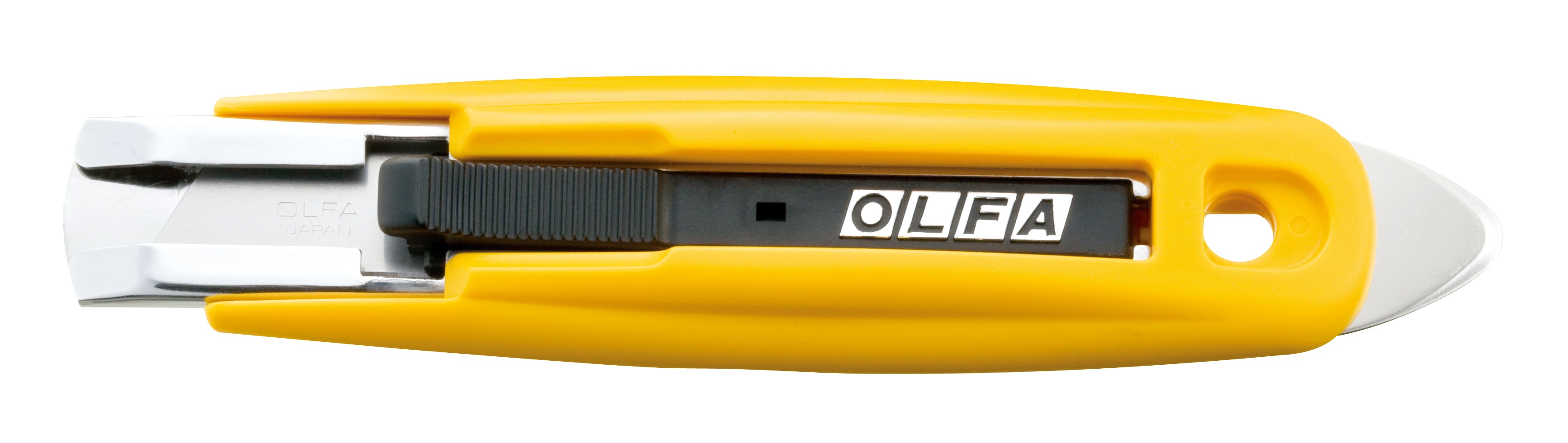 SK-9 Semi-Automatic Self-Retracting Safety Knife with Tape Splitter - OLFA.com