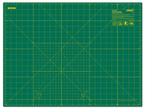 OLFA RM-SG 18" x 24" Green Double-Sided, Self-Healing Rotary Mat