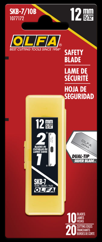 SKB-7 SK-7 Replacement Blade with 90° Slim Edge, Pack of 10 - OLFA.com