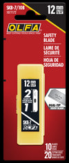 SKB-7 SK-7 Replacement Blade with 90° Slim Edge, Pack of 10 - OLFA.com