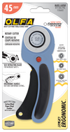 45mm RTY-2DX/PBL Ergonomic Rotary Cutter, Pacific Blue - OLFA.com