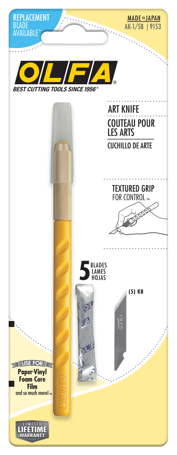 AK-1/5B Graphic Art Knife with 5 Replacement Blades - OLFA.com