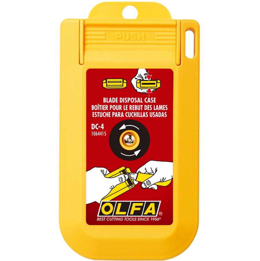 DC-4 Reusable Blade Disposal Can with Mounting Hole - OLFA.com
