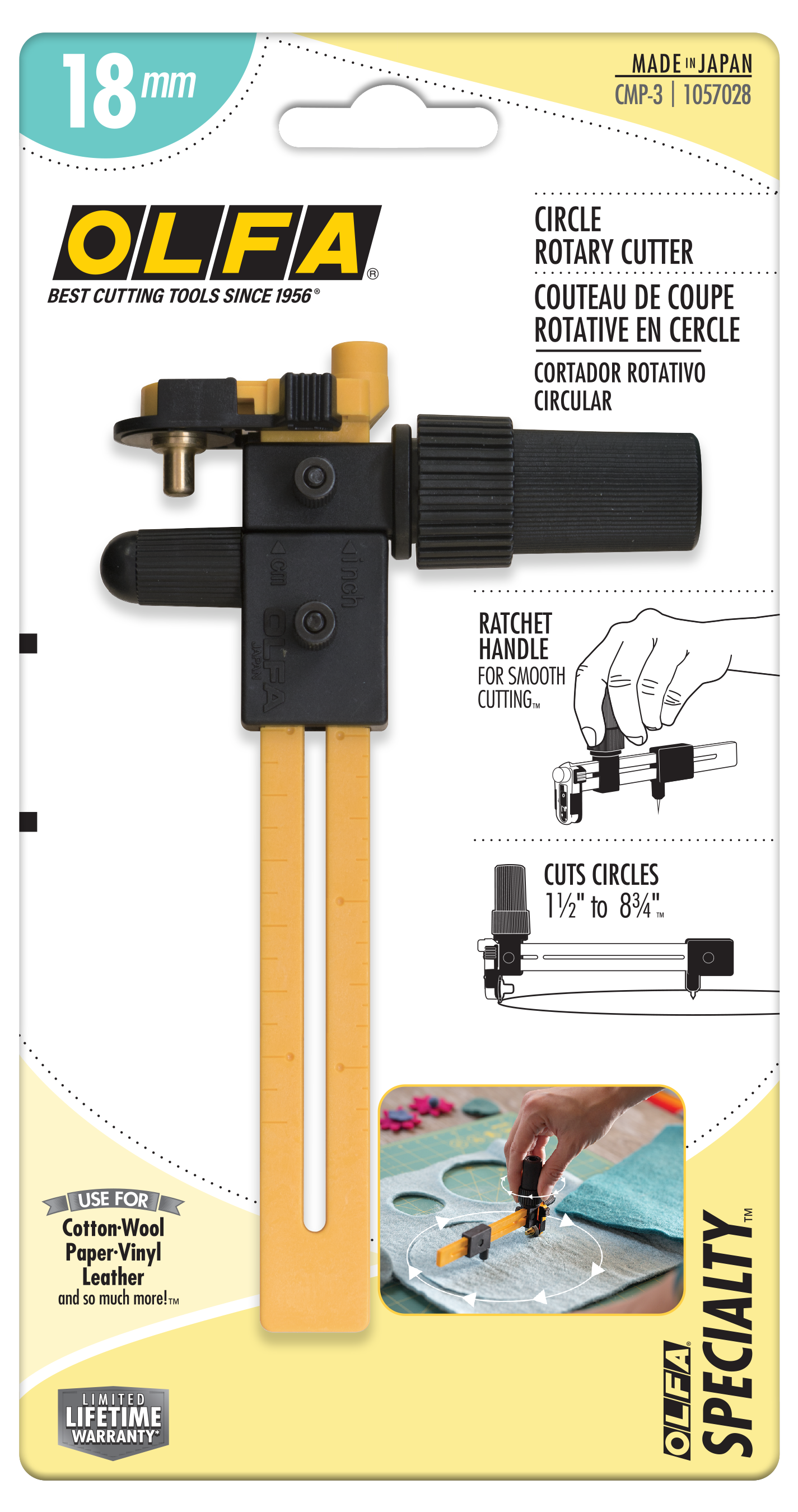 CMP-3 Rotary Circle Cutter - OLFA.com