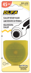 SCB45-1 Stainless Steel Scallop Blade, 1pk - OLFA.com