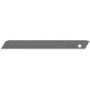 OLFA 9mm ABB Black Snap Carbon Tool Steel Blades - 10 or 50 Pack, Precision Blades 