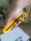 18mm CL Adjustable Depth Control Utility Knife with Flat Cutting Base - OLFA.com