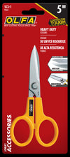 5-Inch SCS-1 Serrated-Edge Stainless Steel Scissors - OLFA.com