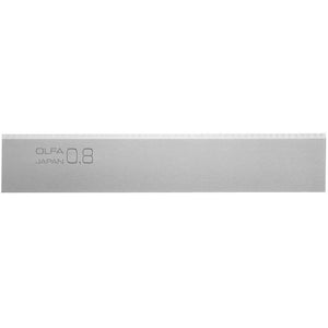 100mm BS08-6B 4-Inch Thick Scraper Blades , fits OLFA Extra Heavy-Duty Scrapers, Carbon Tool Steel Blade 