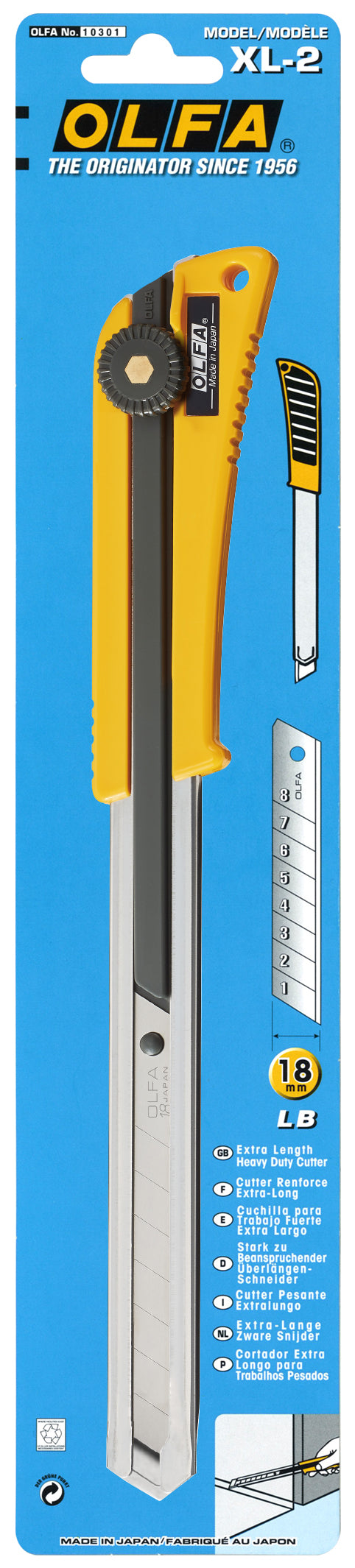 18mm XL-2 Extended Reach Utility Knife - OLFA.com