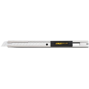 OLFA 9mm SVR-2 Stainless Steel Auto-Lock Utility Knife with Stainless-Steel Snap Blade